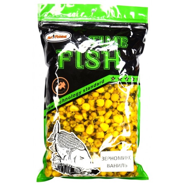Зерномикс для рыбы, Art Fishing, 500г, вкус Ваниль
